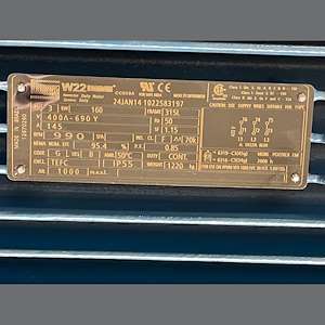گرند موتور ( معصومی ) الکتروموتور WEG وگ -W22- 160 KW- 990 RPM